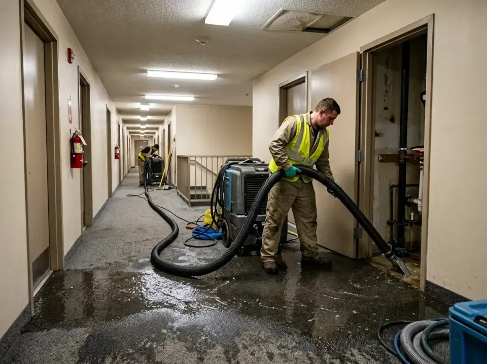 multi-unit-apartment-hallway-f-005 — frequently asked questions, Emergency Burst Pipe Water Extraction & Removal in New York